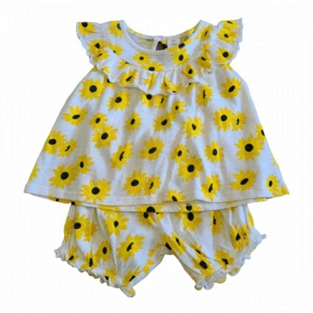 Tucker + Tate Sunflower Short and Shirt Set Size 9 Months